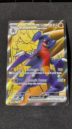 Cynthia's Garchomp ex SV: Scarlet & Violet Promo Cards 204 NM Pokemon TCG - Image 1