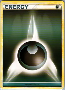 Darkness Energy (2010 Unnumbered HGSS Style Non-Holo) Non Holo - Pokemon - NM - Image 1