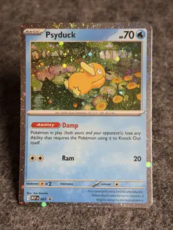 Pokemon Mega Evaluation# 007 Black Star Promo - Psyduck - Cosmo - Image 1