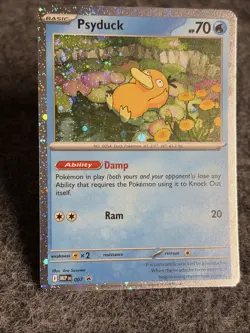 Pokemon Mega Evaluation# 007 Black Star Promo - Psyduck - Cosmo - Image 2