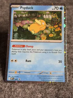 Pokemon Mega Evaluation# 007 Black Star Promo - Psyduck - Cosmo - Image 4