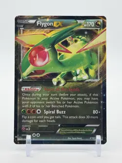 2015 Pokemon XY Promo Flygon EX XY61 NM - Image 1