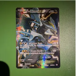 Pokemon TCG Black Kyurem EX Full Art Holo Ultra Rare 145/149 Boundaries Crossed - Image 1
