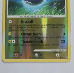 Pokemon Voltorb Stormfront SH3 Shiny Holo Rare Reverse Holo - Image 3