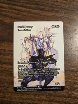 Cecil Harvey Tymna the Weaver Final Fantasy MTG Magic Card Showcase Edition - Image 1
