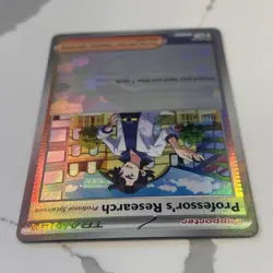 Professor's Research NM 125/131 Prismatic Evolutions Pokemon TCG Pokeball Holo - Image 3