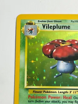 *** Pokemon - Vileplume Jungle 15/64 Vintage Holo Rare Unlimited English LP - Image 2