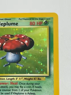 *** Pokemon - Vileplume Jungle 15/64 Vintage Holo Rare Unlimited English LP - Image 3