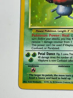*** Pokemon - Vileplume Jungle 15/64 Vintage Holo Rare Unlimited English LP - Image 4