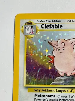 **** Clefable Jungle 1/64 Holo Pokemon - LP - Image 2