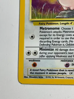 **** Clefable Jungle 1/64 Holo Pokemon - LP - Image 4