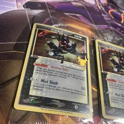 X2 Pokemon TCG Greninja Gold Star SWSH144 Celebrations Black Star Promo - Sealed - Image 2