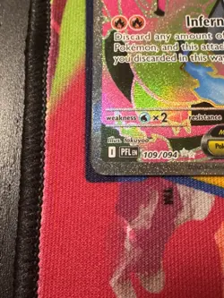 mega charizard x ex 109/094 Pokemon TCG, Phantasmal flames secret ultra rare, NM - Image 3