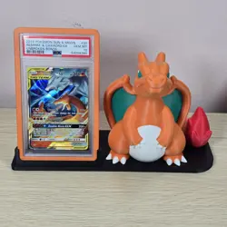 PSA 10 2019 Pokemon SM Unbroken Bonds Reshiram Charizard #20/214 With Display - Image 4