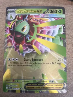 Mega Meganium EX 10/217 - Ascended Heroes - Double Rare - Pokemon - NM - Image 1