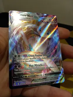 Mew VMAX Fusion Strike 114/264 Holo Ultra Rare Pokemon TCG Card - Image 5