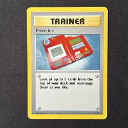 Pokedex 87/102 Base Set 4th Print Pokemon Card - Image 2