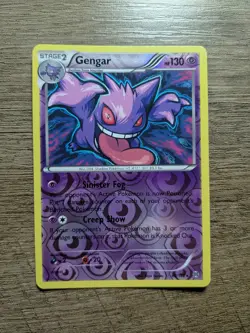 Pokemon TCG Gengar 60/162 Reverse Holo Holo Rare Breakthrough - Image 1