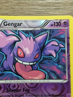 Pokemon TCG Gengar 60/162 Reverse Holo Holo Rare Breakthrough - Image 3