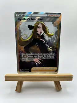 Cynthia's Ambition Full Art SWSH09 Brilliant Stars 169/172 Ultra Rare NM Pokemon - Image 1