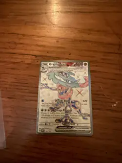 Pokemon Greninja EX 198/167 Ultra Rare Twilight Masquerade - MINT Condition - Image 1