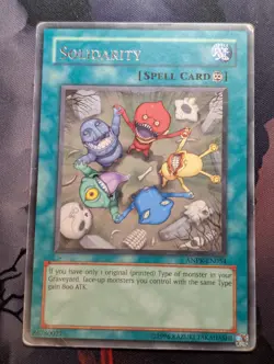 Yugioh Solidarity ANPR-EN054 Rare Moderate/Heavy Play - Image 1