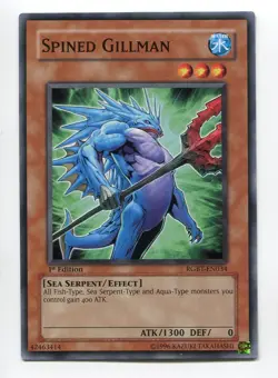 Yu-Gi-Oh! Spined Gillman Common englisch RGBT-EN034 Stachliger - Image 1