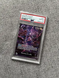 One Piece CCG Monkey.D.Luffy 2nd Anniversary Set OP09-061 PSA 10 Gem Mint - Image 3