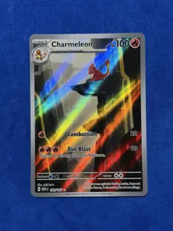 Charmeleon 169/165 SV Scarlet & Violet 151 Illustration Rare Holo 100 HP Card LP - Image 2