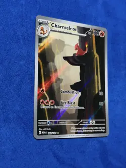 Charmeleon 169/165 SV Scarlet & Violet 151 Illustration Rare Holo 100 HP Card LP - Image 3