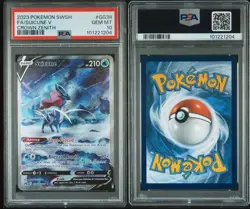 Suicune v Crown Zenith Galarian Gallery Holo Ultra Rare Card PSA 10 GG38 GG70 - Image 3
