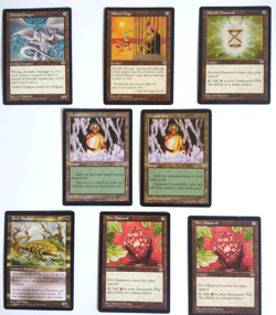 MTG Mirage Lot 60+ Cards Crystal Vein Diamonds Teeka’s Dragon Vintage MP - Image 1