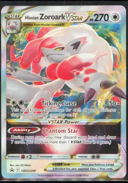 Hisuian Zoroark VSTAR Promo SWSH: Sword & Shield Promo Cards #SWSH298 [Near Mint - Image 1