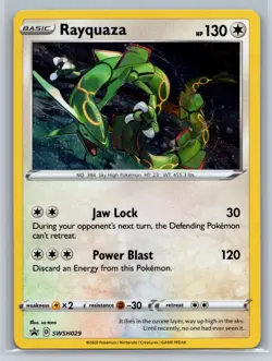 Rayquaza - Holo Promo SWSH: Sword & Shield Promo Cards SWSH029 NM - Image 1