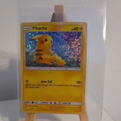 Pikachu 6/12 McDonalds 2019 Rare Holo Promo Rainbow Swirl 🌈 Pokemon Card TCG - Image 3