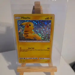 Pikachu 6/12 McDonalds 2019 Rare Holo Promo Rainbow Swirl 🌈 Pokemon Card TCG - Image 4