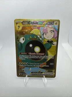 Pokemon Trading Card TCG Iona's Bellibolt EX Art Holo 188/159 Nintendo 2025 - Image 1