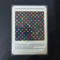 Louis Vuitton Takashi Murakami Colorful Monogram Trading Card 017 LV - Image 1