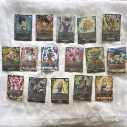 Bandai Dragon Ball Super Card Game Lot 16 Cards English Vegeta Son Goku etc. - Image 1