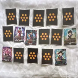 Bandai Dragon Ball Super Card Game Lot 16 Cards English Vegeta Son Goku etc. - Image 2