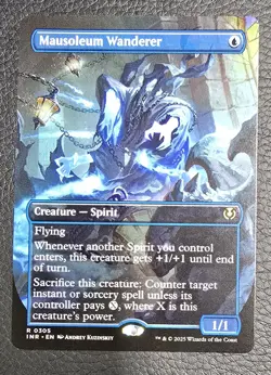 Mausoleum Wanderer (Borderless) Innistrad Remastered Magic MTG NM Card Regular - Image 1