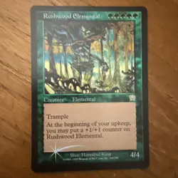 MTG - Rushwood Elemental Foil - Magic the Gathering - Image 1