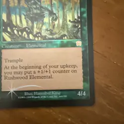 MTG - Rushwood Elemental Foil - Magic the Gathering - Image 4