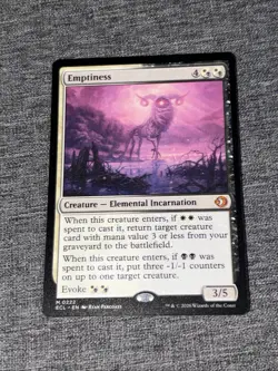 1x Emptiness - Lorwyn Eclipsed - NM - MTG Regular 0222 M - Image 1