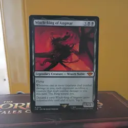 Wizards of the Coast MTG Witch-king of Angmar Legendary Creature Black Mythic 1… - Image 1