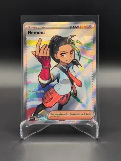 Pokemon Nemona Paldean Fates 229/091 - Image 1