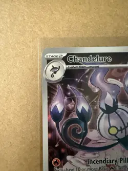 Pokemon TCG Chandelure 103/086 White Flare Illustration Rare - Image 2