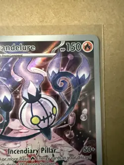 Pokemon TCG Chandelure 103/086 White Flare Illustration Rare - Image 3