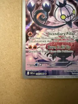Pokemon TCG Chandelure 103/086 White Flare Illustration Rare - Image 5