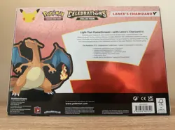 Pokemon TCG Celebrations Collection Lance's Charizard V Box - Image 2